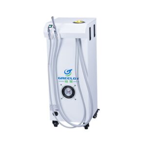 Dental Mobile Suction Unit System With Vacuum Pump