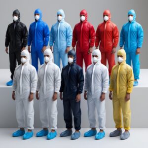 Disposable Coveralls blue large