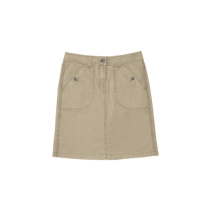 Chobe Stretch Utility Skirt (Khaki)