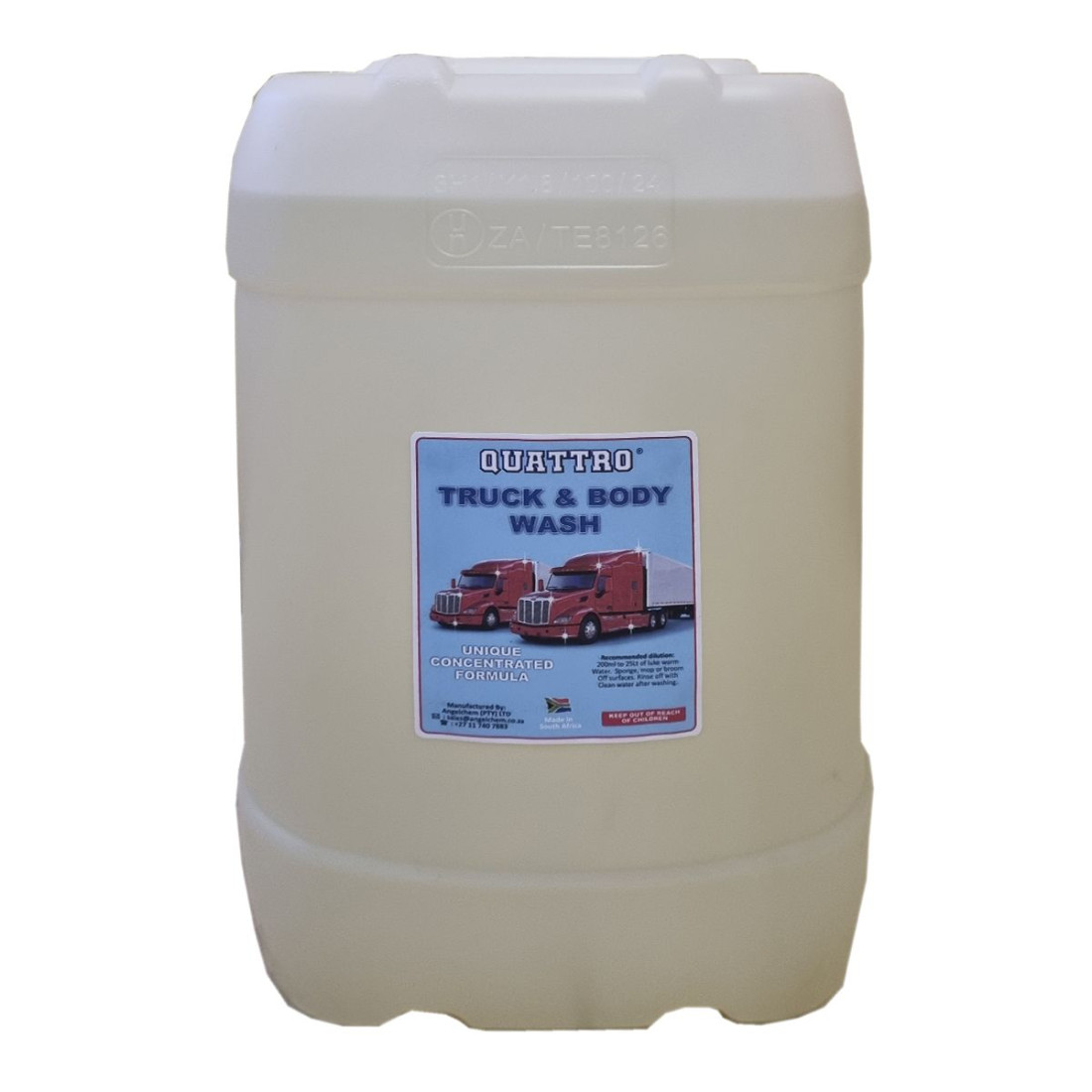 Quattro Truck And Body Wash 25L