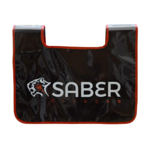 Saber Winch Damper – Black With Red & Internal Pockets