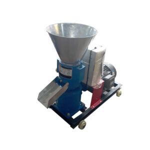 Skj150 Flat Die Pelletizer – 4Kw Electric Pellet Mill