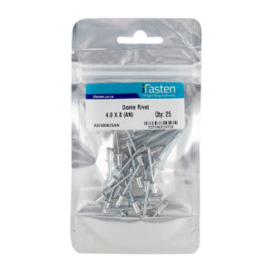 Ifasten Rivet Dome 4.0Mmx8Mm 25 Pp