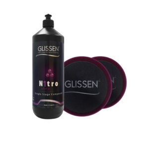 Glissen Nitro Single Stage Compound 1Kg (Incl Purple Compounding Foam 2Pk 150Mm/6″)