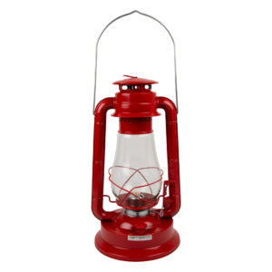Hurricane Big Lantern Red 34Cm
