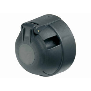 12N 7 Pin Plastic Socket With Rear Fog Cut Out 12V Dc
