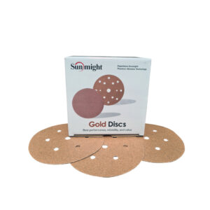 58119 Sunmight Velcro Gold Disc 125Mm 8 Hole (800) – 100