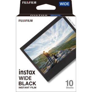 Instax Film Wide Black Frame 1 Pack (10 Sheets)