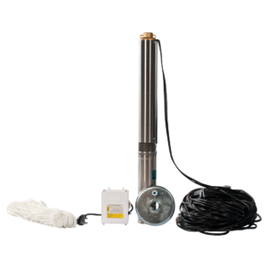 Quantum 3″ Borehole Pump Kit 0.37Kw 220V