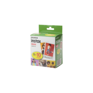 Instax Film Mini White 5 Packs (50 Sheets)