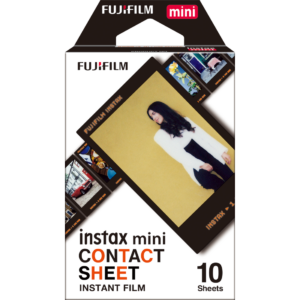 Instax Film Mini Pat Contact Sheet 1 Pack (10 Sheets)