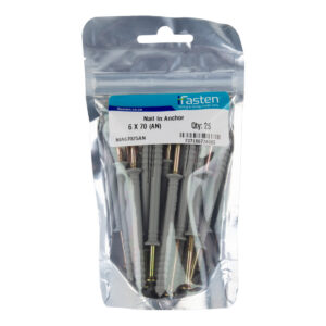 Ifasten Nail In Anchor 6Mmx70Mm 25 Pp