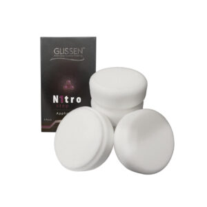 Glissen Nitro White Compounding Foam Applicators 5 Pack 75Mm/3″