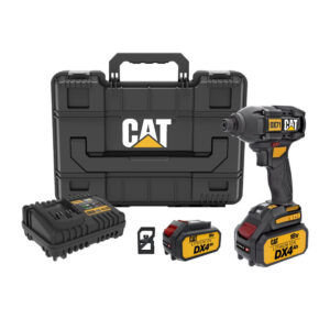 Cat 1/4″ Impact Driver Bl 215Nm 18V Kit
