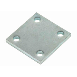 3″ Zinc Plated Steel Drop Plate