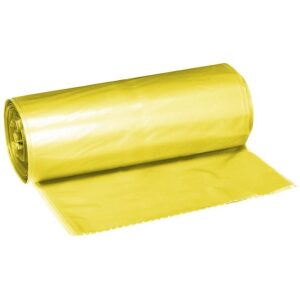 Wheelie Bin Refuse Bag – 140L – Yellow – 30 Micron – Pack of 1000 – 140LBAG-YELLOW
