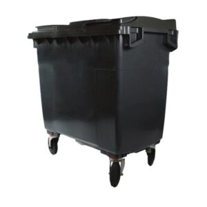 Wheelie Bin – Plastic – 4 Wheel – 770L – Charcoal – Wheelie Bin 770L-charcoal
