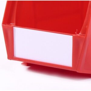 Label for Stack & Hang Bin – Size 2 – Cardboard – Pack of 10 – BINCARD2