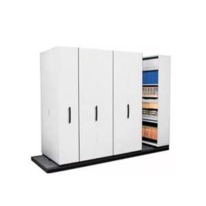 Steel Bulk Filer – Mobile Shelving – 3 Bay – 188 x 110 x 232cm – Motorcraft Grey – 3BAY360
