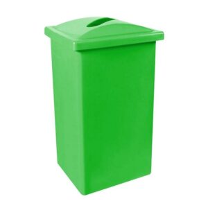 Recycle Bin with Lid – Plastic – 90L – 38 x 34 x 77 cm