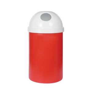 Recycle Bin with Lid – Round – Plastic – 75L – 40 (?) x 88 cm