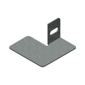 Bolted Shelving Steel Foot – Uni-Angle Quad – Galvanised