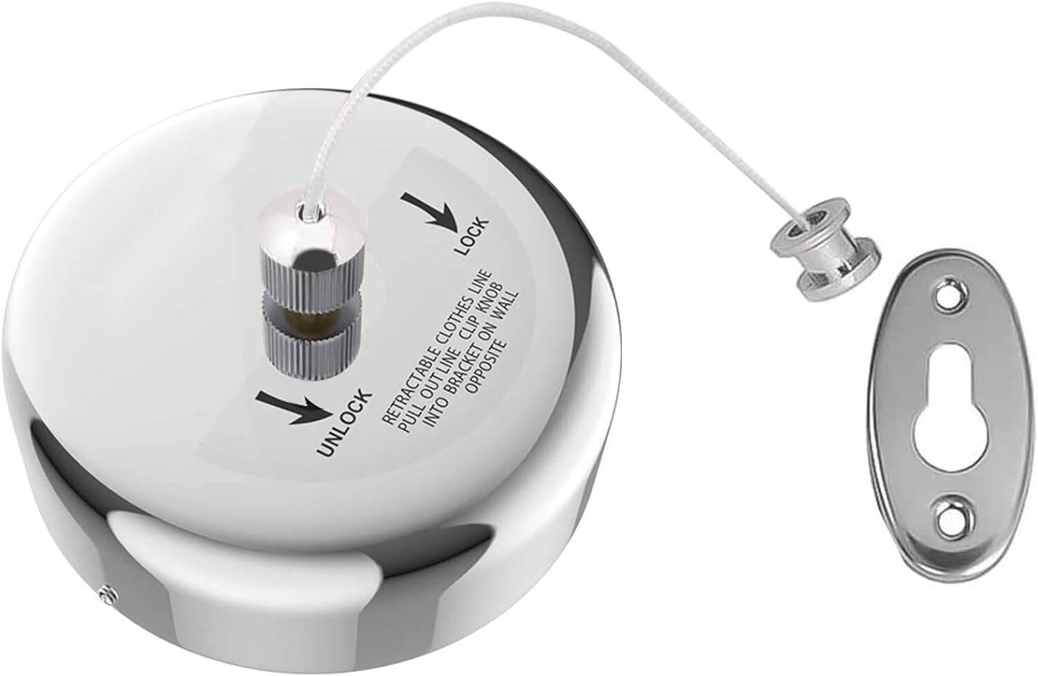 Stainless Steel Retractable Clothes Line Single