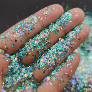 Glitter jar | Pistachio