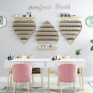 Love Nail Polish Display Set – 3pc – Gold