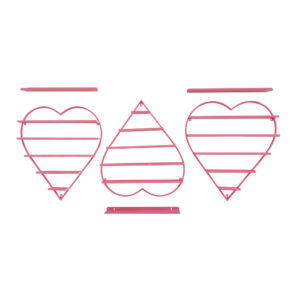 Love Nail Polish Display Set – 3pc – Pink