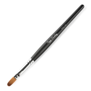Ugly Duckling Gel 10 Brush – Matte Black Wood Handle