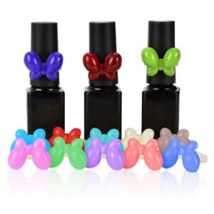 Butterfly Nail polish rings 50’s