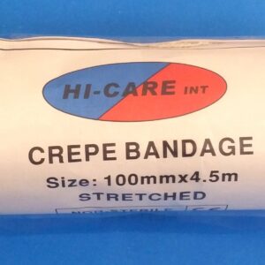 Hi-Care Bandage Crepe – 100mmx4,5m