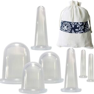Silicone Cupping Set – 7pc Transparent