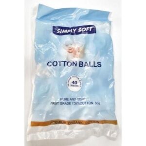 Simply Soft Cotton Balls 40’s