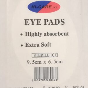 Eye Pads – Sterile (50’s) 95 * 65mm