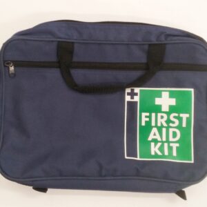 Basic First Aid Bag – Blue (Empty)