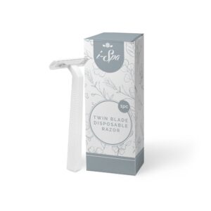 i-Spa Twin Blade Disposable Razor