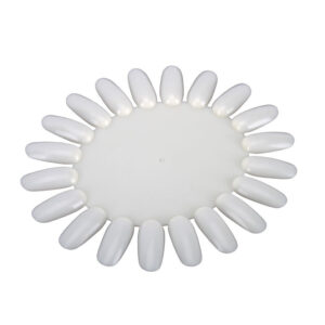 Nail colour display round – 20 nails | NATURAL
