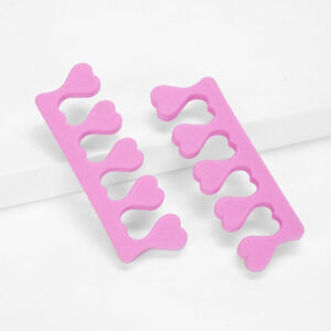 Toe seperators foam – Pink hearts (pair)