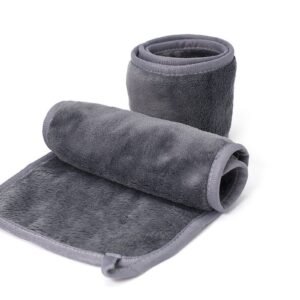 Compress microfiber facial towel | Grey