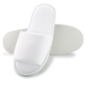 Disposable toweling slippers – Open toe