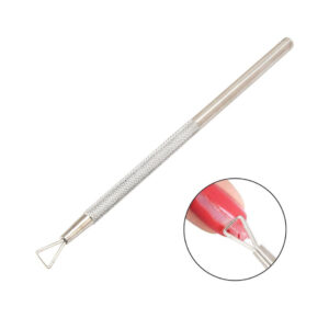 Cuticle pusher soak off tool