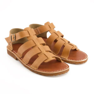Bata Safari Mens Sandal Open Toe Tan Size 11