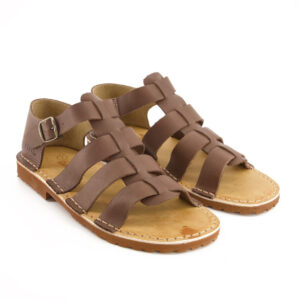 Bata Safari Mens Sandal Open Toe Cognac Size 8