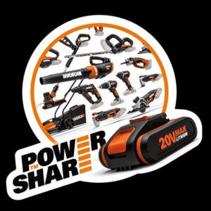 Worx Impact Drill & Angle Grinder 115Mm Combo 20V In Bag | Kit
