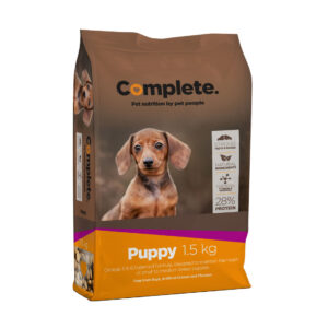 Complete Dog Food Puppy Small – Medium 1.5Kg