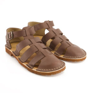Bata Safari Mens Sandal Close Toe Cognac Size 12