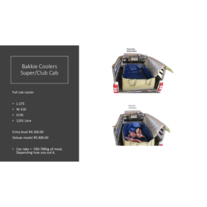 Single Cab Cooler