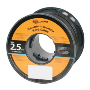 Gallagher Hard Black Leadout Cable – 2..5 Mm X 400 M